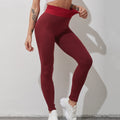 Women Anti-Cellulite White Sport leggings