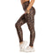 Fashion Snake Print Elastic Yoga Pants - Exquisite