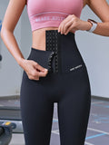 Fitness women corset hip leggings