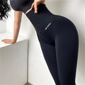 Seamless High Waist Compression Sports Pants - Exquisite