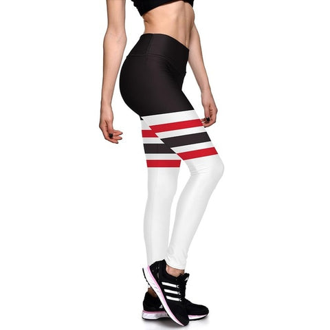High Waist Printed Leggings Push Up Leggins Sport Women Fitness Running Yoga Pants Energy Elastic Gym Girl Tights